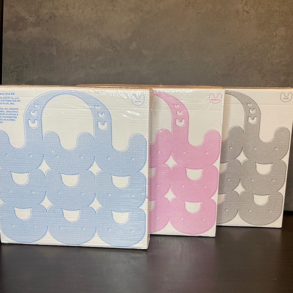 *NEW SEALED* NewJeans GET UP Album Beach Bunny Bag CD (Hanni, Hyein & Danielle)